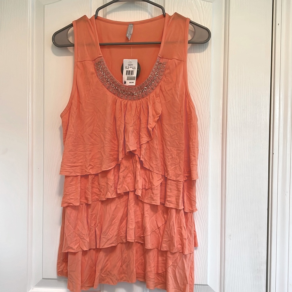 NWT vanity sleeveless shirt